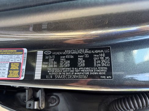 Used 2024 Hyundai Tucson Limited AWD/4WD image 39