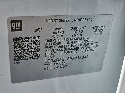 Certified 2023 Chevrolet Malibu LT image 34