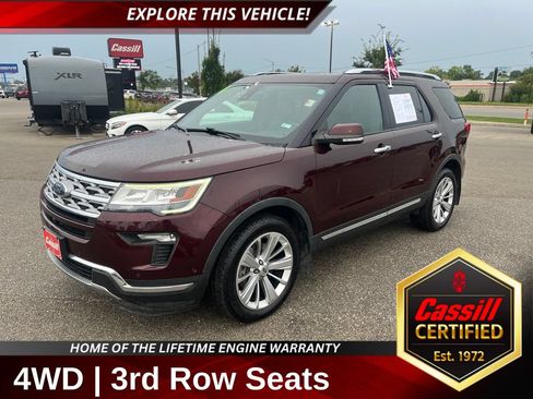 Used 2018 Ford Explorer Limited w/ Equipment Group 301A AWD/4WD image 1