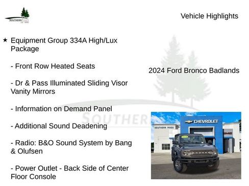 Used 2024 Ford Bronco Badlands image 23