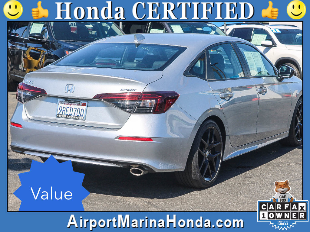 Certified 2025 Honda Civic Sport image 6