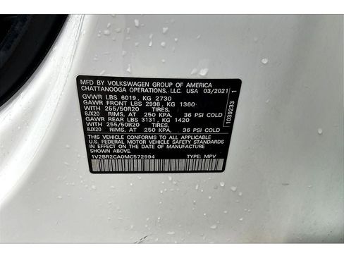 Used 2021 Volkswagen Atlas SEL image 36