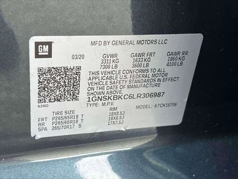 Used 2020 Chevrolet Tahoe LT image 18