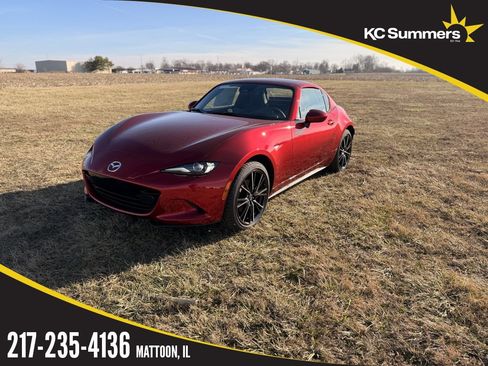 New 2025 MAZDA MX-5 Miata RF Grand Touring w/ Weather Package image 1