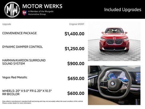 Used 2026 BMW X3 xDrive30i w/ Convenience Package AWD/4WD image 4