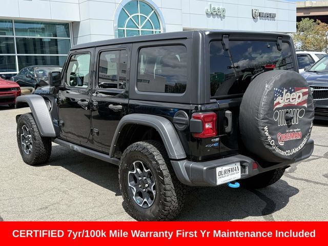 Certified 2022 Jeep Wrangler Unlimited Rubicon 4xe AWD/4WD image 5