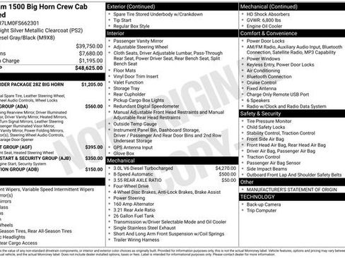 Used 2015 RAM 1500 Big Horn image 17