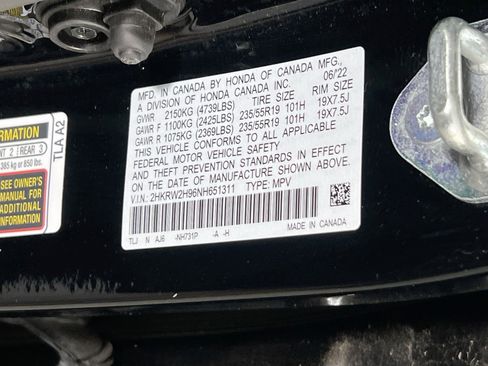Used 2022 Honda CR-V Touring image 32