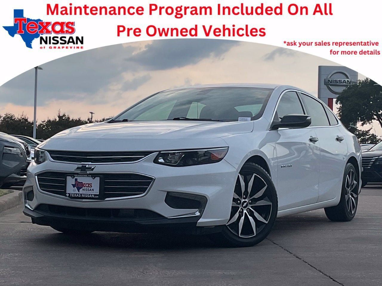 Used 2018 Chevrolet Malibu LT FWD image 1
