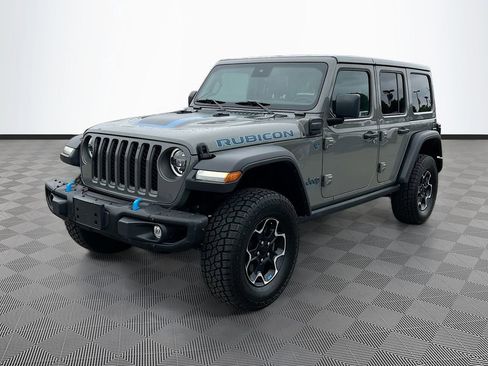 Used 2023 Jeep Wrangler Unlimited Rubicon 4xe w/ Steel Bumper Group AWD/4WD image 3