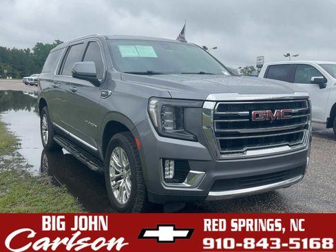 Used 2021 GMC Yukon XL SLT w/ SLT Luxury Plus Package RWD image 1
