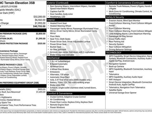New 2026 GMC Terrain Elevation w/ Elevation Premium Package AWD/4WD image 5