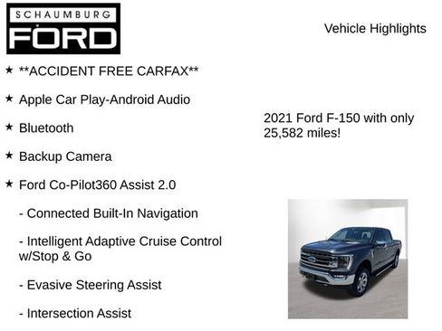 Used 2021 Ford F150 Lariat w/ Equipment Group 502A High AWD/4WD image 8