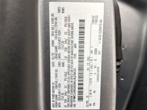 Used 2022 Ford Escape SE w/ Convenience Package AWD/4WD image 20