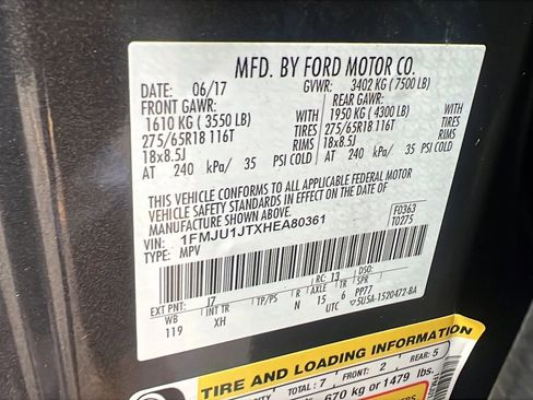 Used 2017 Ford Expedition XLT w/ Equipment Group 202A image 36