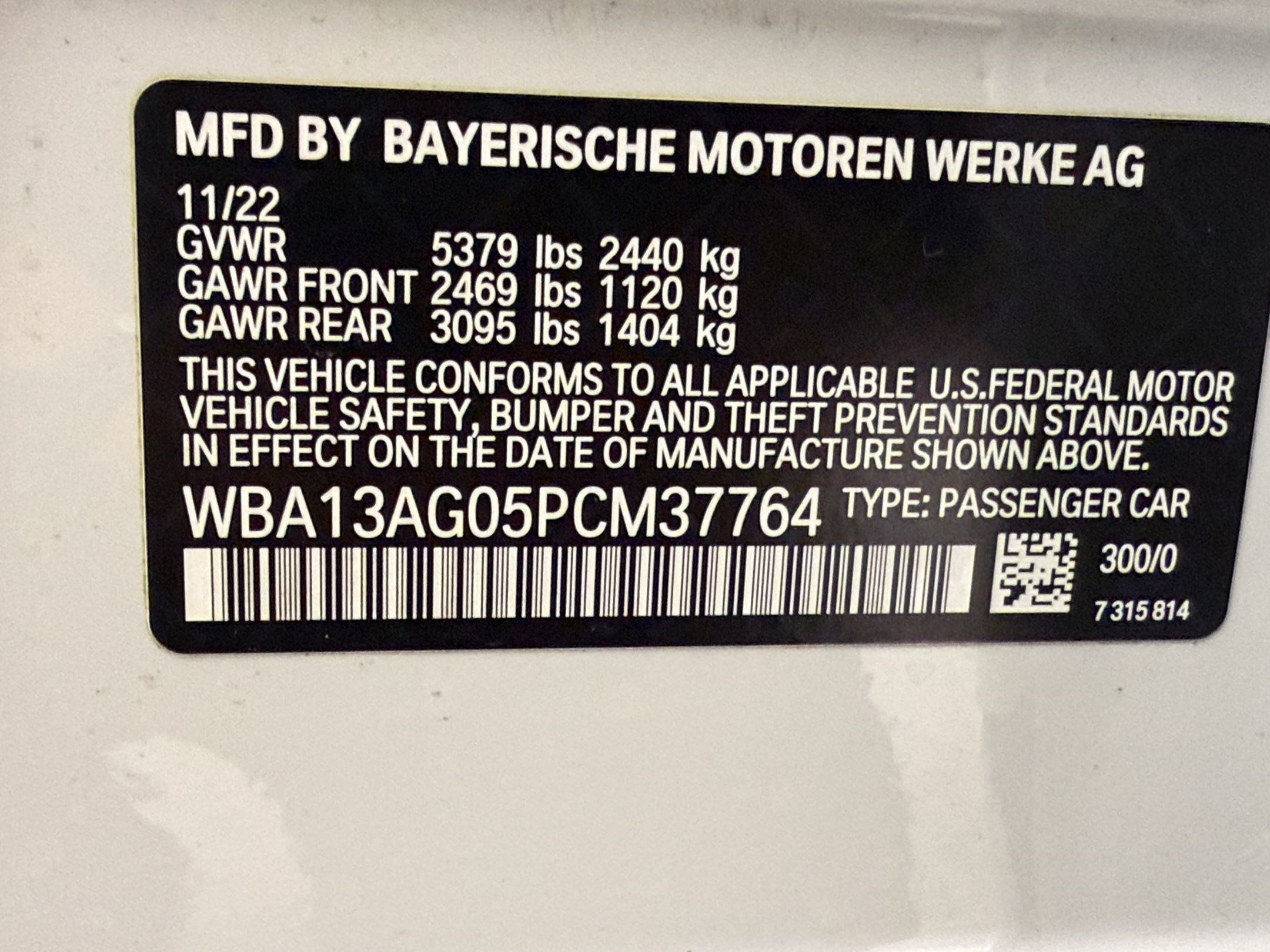 Certified 2023 BMW 530e w/ Convenience Package RWD image 26