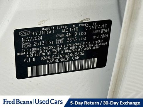 Used 2025 Hyundai Sonata SEL AWD/4WD image 36