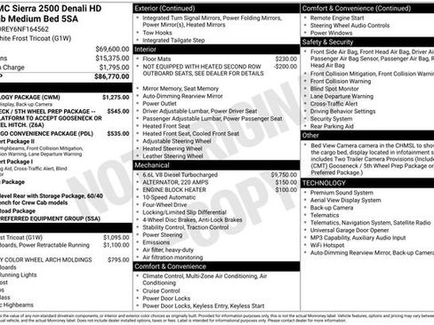 Used 2022 GMC Sierra 2500 Denali w/ Technology Package AWD/4WD image 21