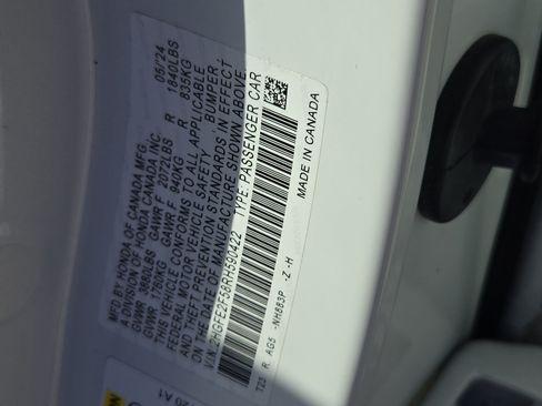 Certified 2024 Honda Civic Sport image 34