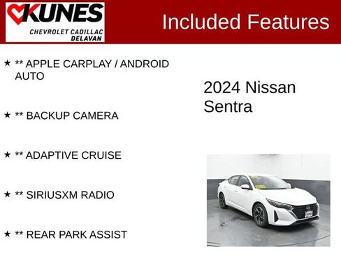 Used 2024 Nissan Sentra SV FWD image 3