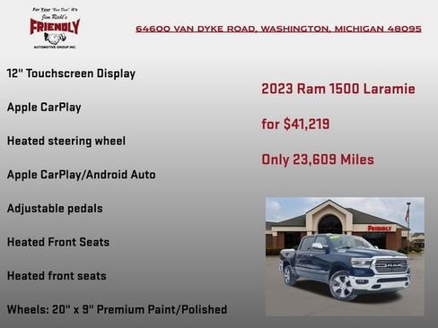 Used 2023 RAM 1500 Laramie image 10