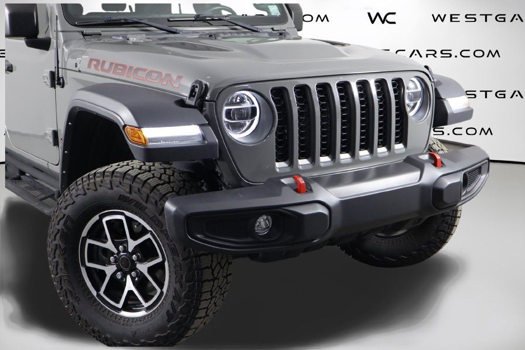 Used 2022 Jeep Gladiator Rubicon w/ LED Lighting Group AWD/4WD image 49