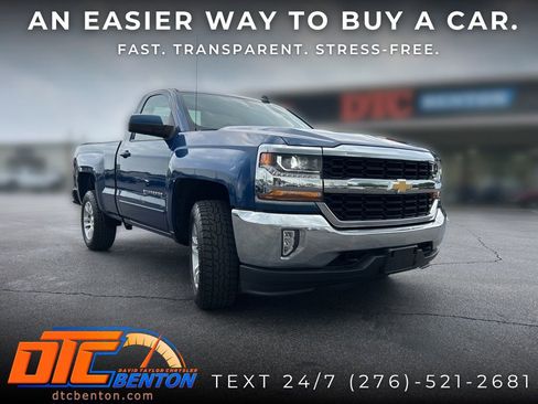 Used 2018 Chevrolet Silverado 1500 LT w/ LT Convenience Package AWD/4WD image 1