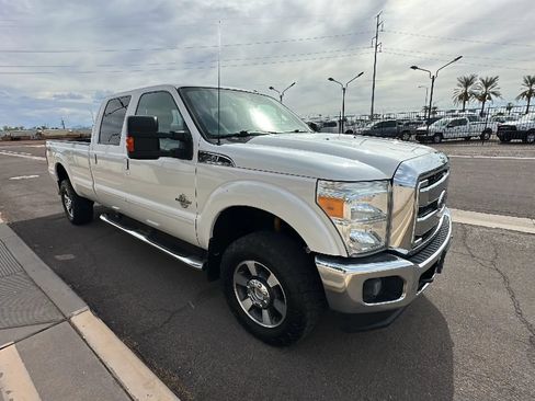 Used 2015 Ford F350 Lariat w/ Lariat Ultimate Package AWD/4WD image 8