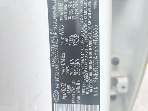 Used 2022 Hyundai Tucson SEL w/ Convenience + Premium Package image 5