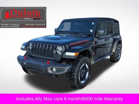 Used 2021 Jeep Wrangler Unlimited Rubicon w/ LED Lighting Group AWD/4WD image 1