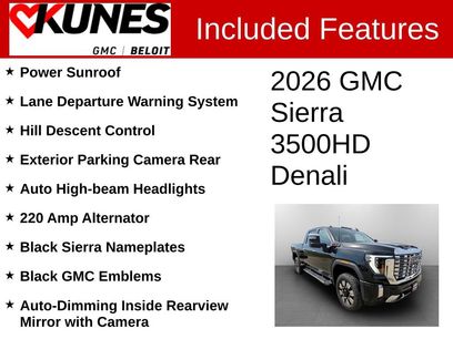 New 2026 GMC Sierra 3500 Denali w/ Technology Package