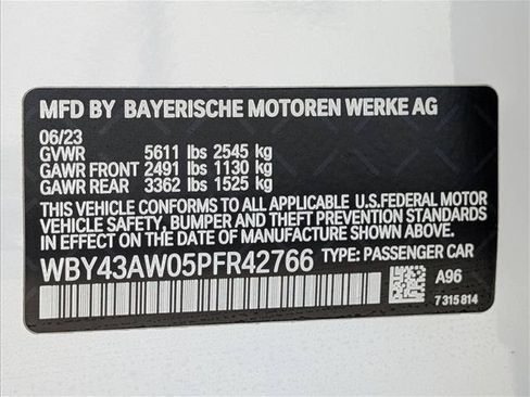 Used 2023 BMW i4 eDrive35 w/ Premium Package RWD image 20