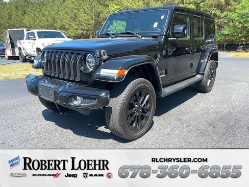 Used 2022 Jeep Wrangler Unlimited Sahara image 1