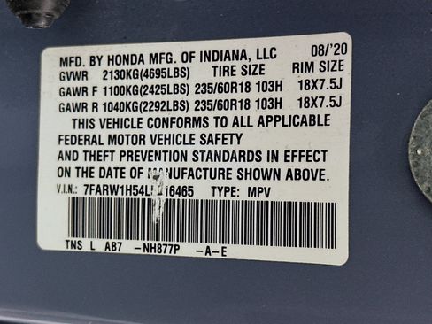 Used 2020 Honda CR-V EX image 12