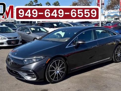 Used 2022 Mercedes-Benz EQS 580 4MATIC Sedan image 1