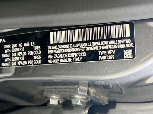 Used 2022 Jeep Renegade Altitude w/ Sun/Sound Group image 30