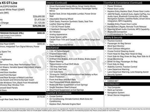 Used 2023 Kia K5 GT-Line w/ GT-Line Premium Package FWD image 35