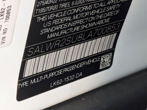 Used 2020 Land Rover Range Rover Sport HSE image 26