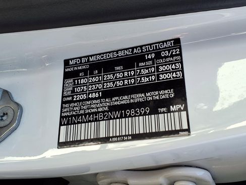 Certified 2022 Mercedes-Benz GLB 250 4MATIC image 30