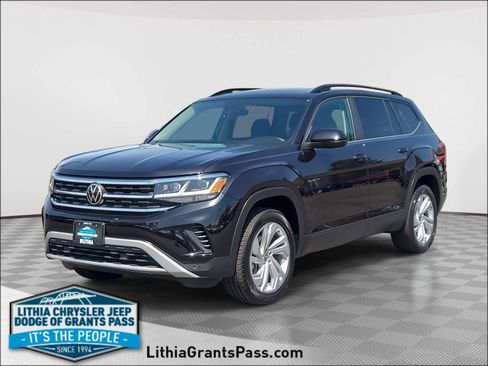 Used 2021 Volkswagen Atlas SE w/ Panoramic Sunroof Package AWD/4WD image 1