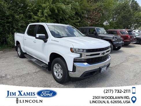 Used 2021 Chevrolet Silverado 1500 LT w/ Bed Protection Package AWD/4WD image 1