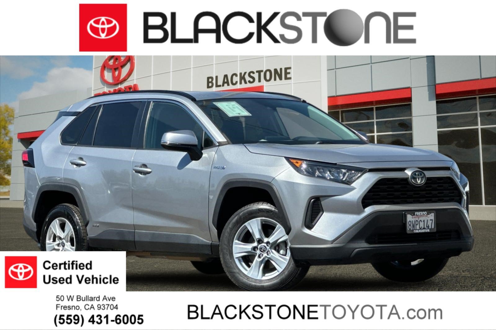 Certified 2021 Toyota RAV4 LE AWD/4WD image 1