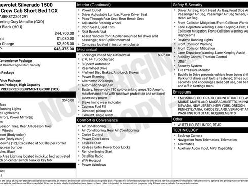 New 2026 Chevrolet Silverado 1500 Custom image 21