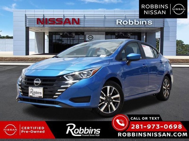 Certified 2024 Nissan Versa SV w/ Trunk Package image 1