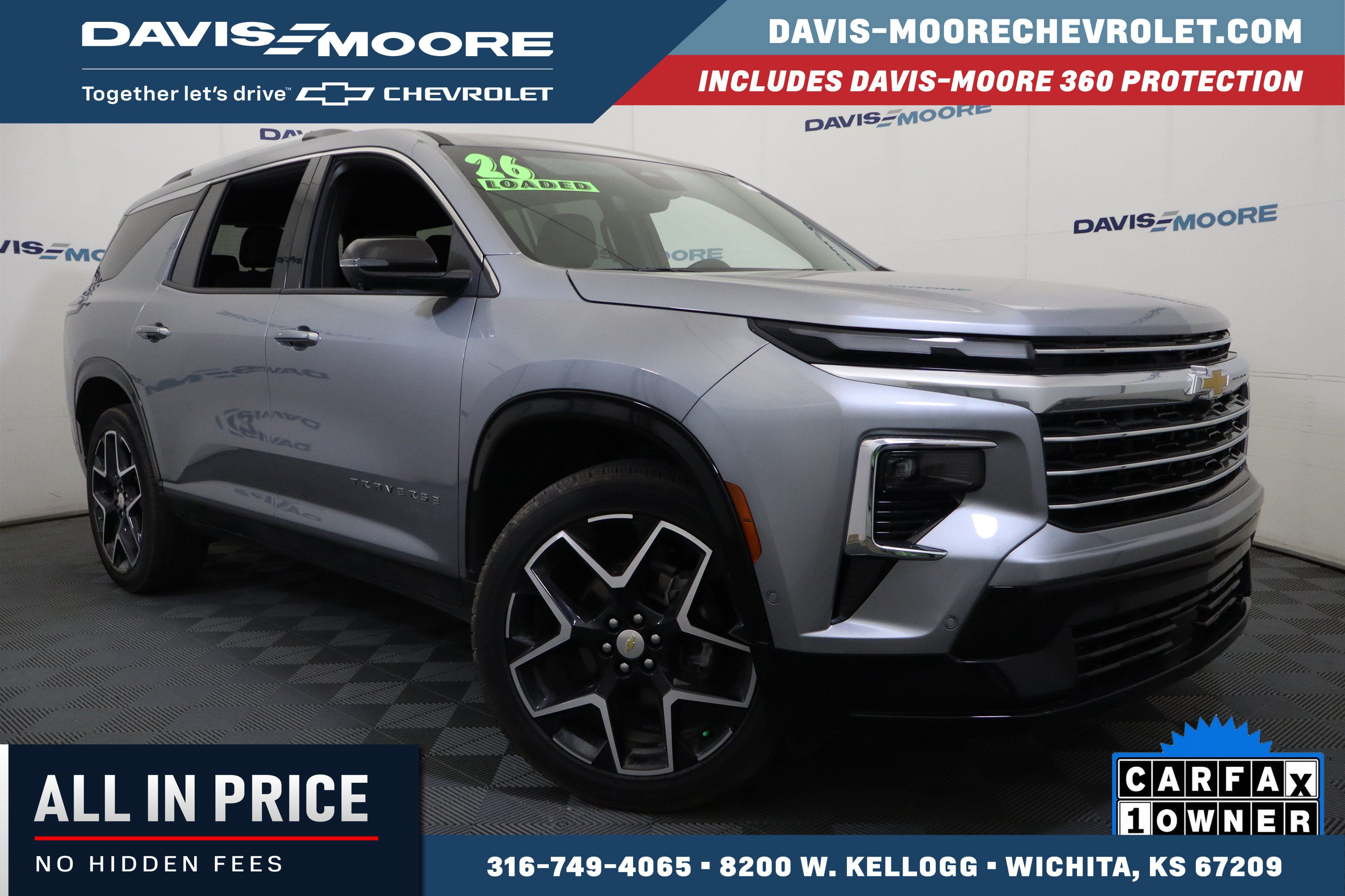 Used 2026 Chevrolet Traverse High Country w/ LPO, Floor Liner Package AWD/4WD image 1