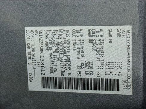 Used 2021 Nissan Murano SV image 32