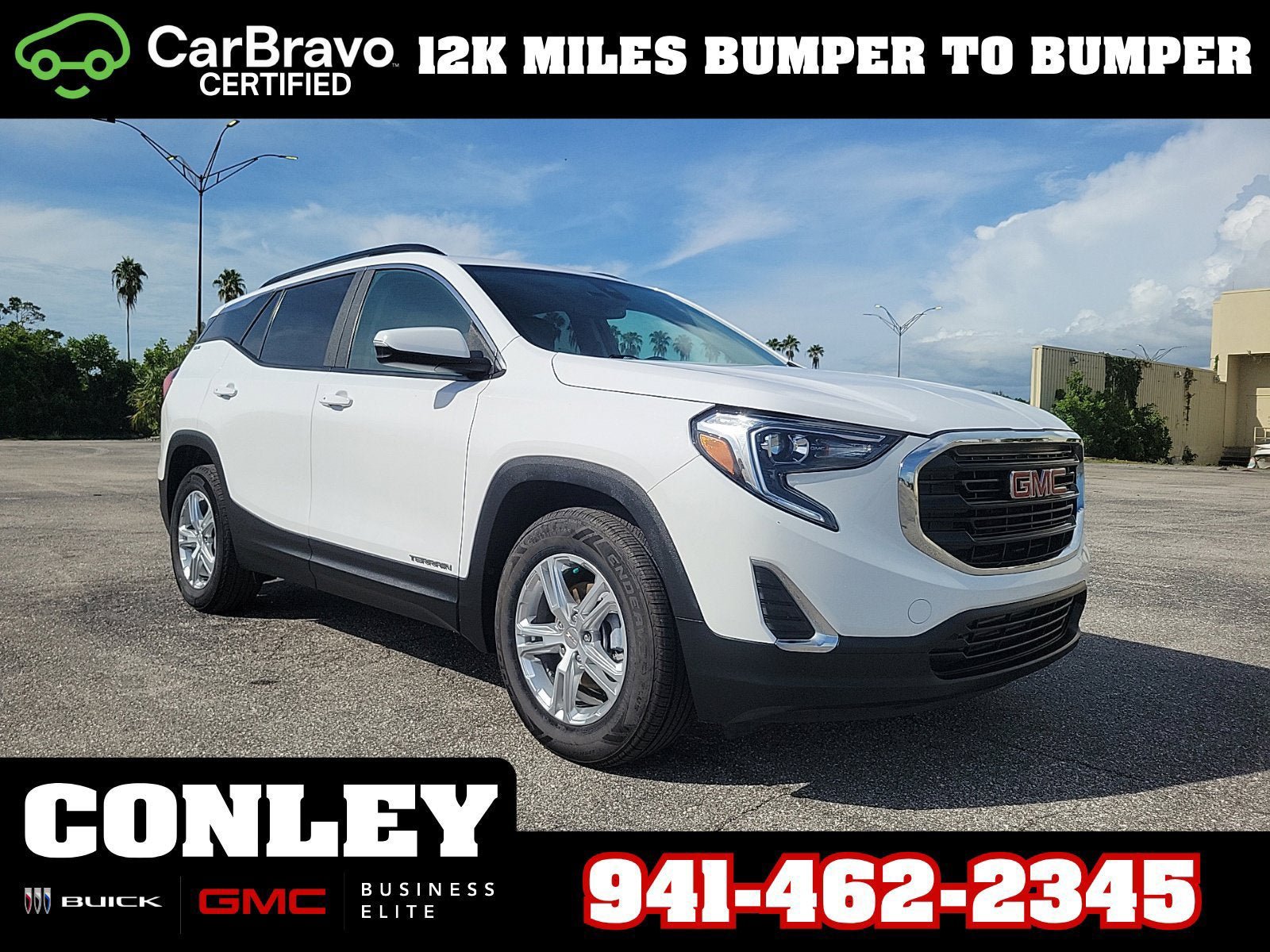 Certified 2021 GMC Terrain SLE w/ Driver Convenience Package FWD image 1