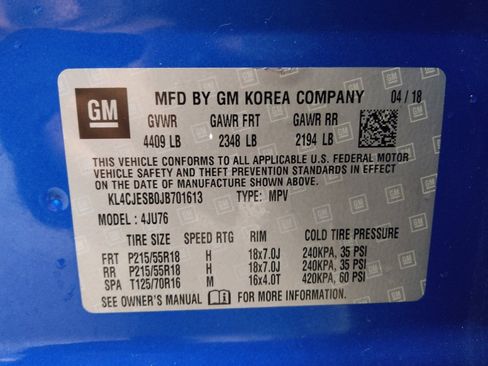 Used 2018 Buick Encore Preferred w/ LPO, Road Trip Package image 33