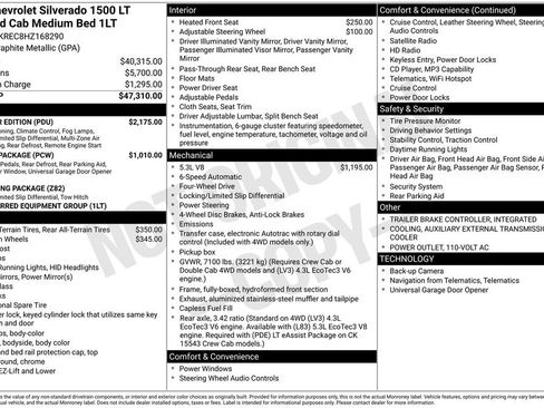 Used 2017 Chevrolet Silverado 1500 LT w/ All Star Edition image 7