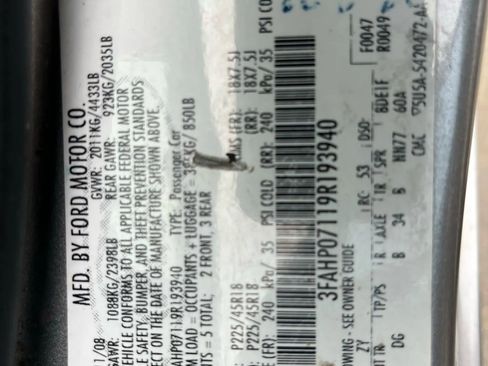 Used 2009 Ford Fusion SE image 15